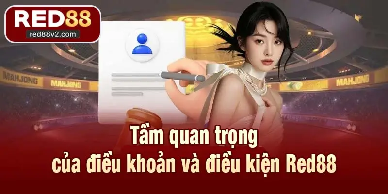 Tầm quan trọng của điều khoản và điều kiện Red88